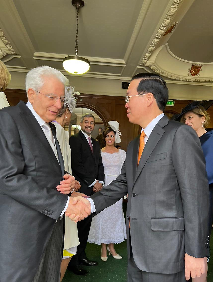 Chủ tịch nước V&otilde; Văn Thưởng gặp Nh&agrave; vua Anh Charles Đệ tam - Ảnh 8.