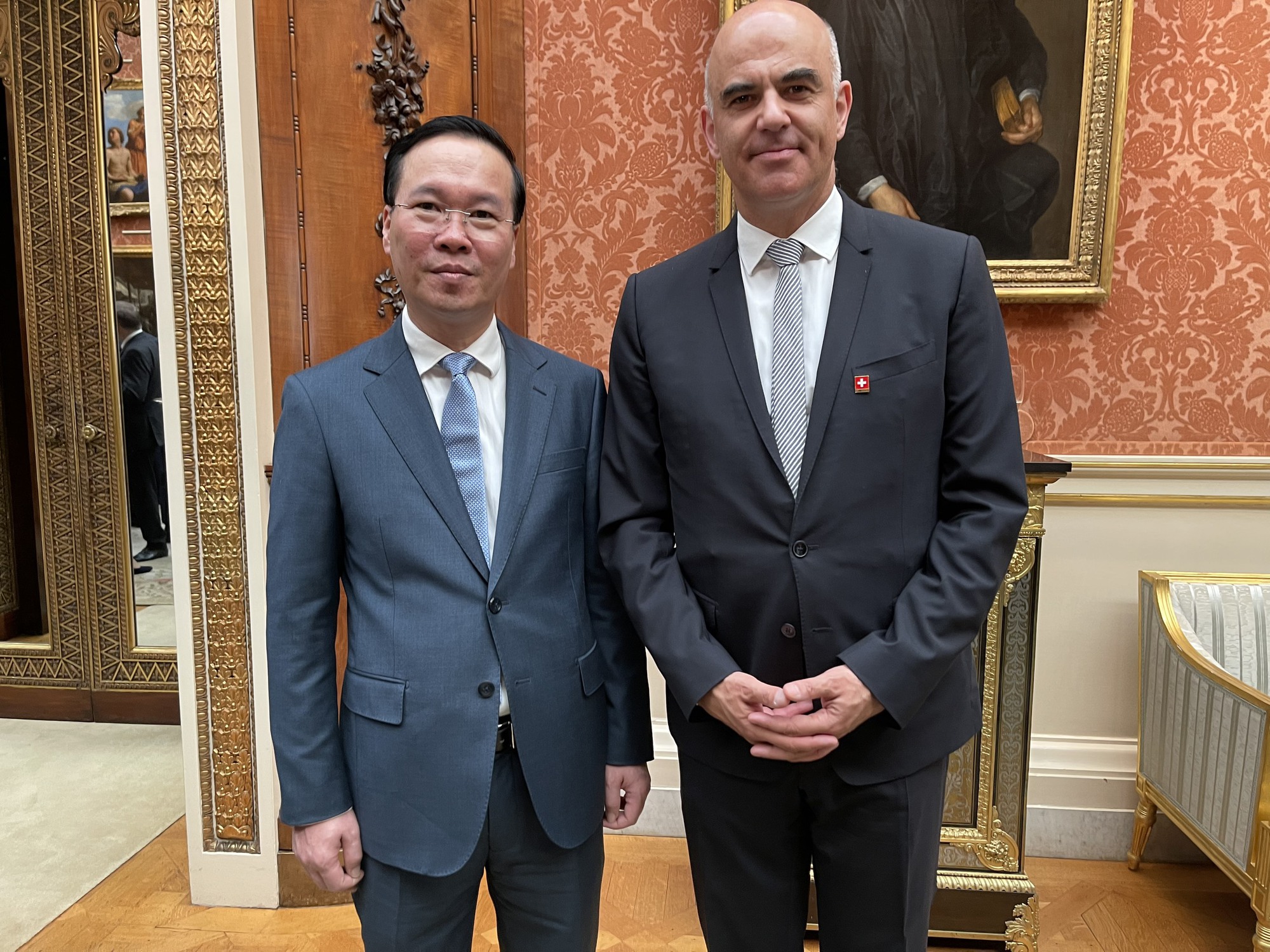 Chủ tịch nước V&otilde; Văn Thưởng gặp Nh&agrave; vua Anh Charles Đệ tam - Ảnh 9.