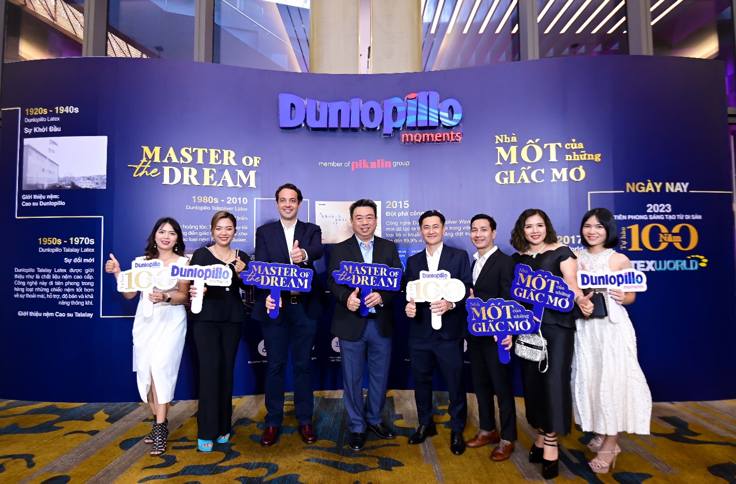 Dunlopillo ra mắt bộ sưu tập nệm cao su Latex World Fresh 2023