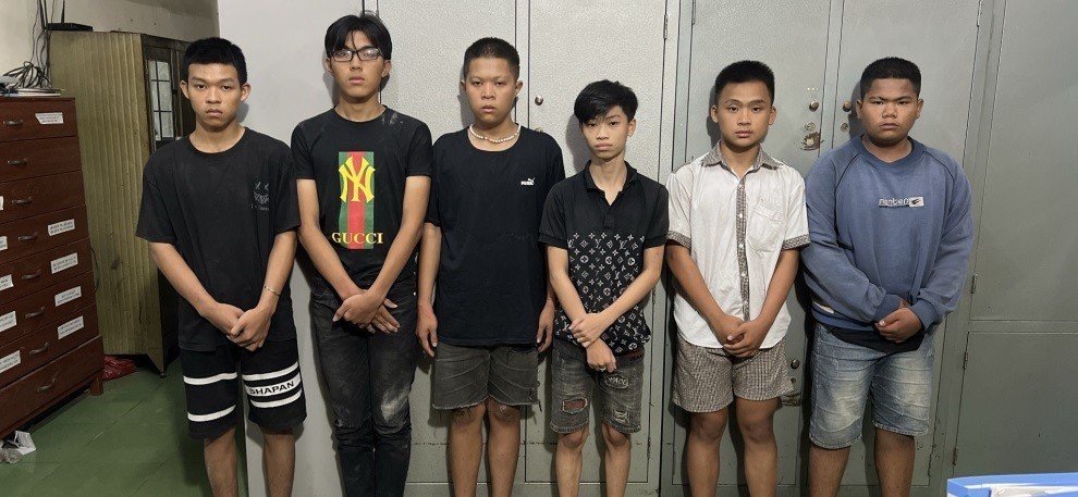 Bắt nhóm ném bom xăng, đập phá xe tải ở Đồng Nai