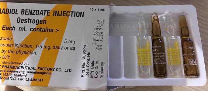 Tiêm hormone qua đường mạch máu có thể tử vong