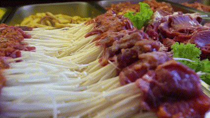 Qu&aacute;n buffet nướng 1.000 đồng ở TP HCM