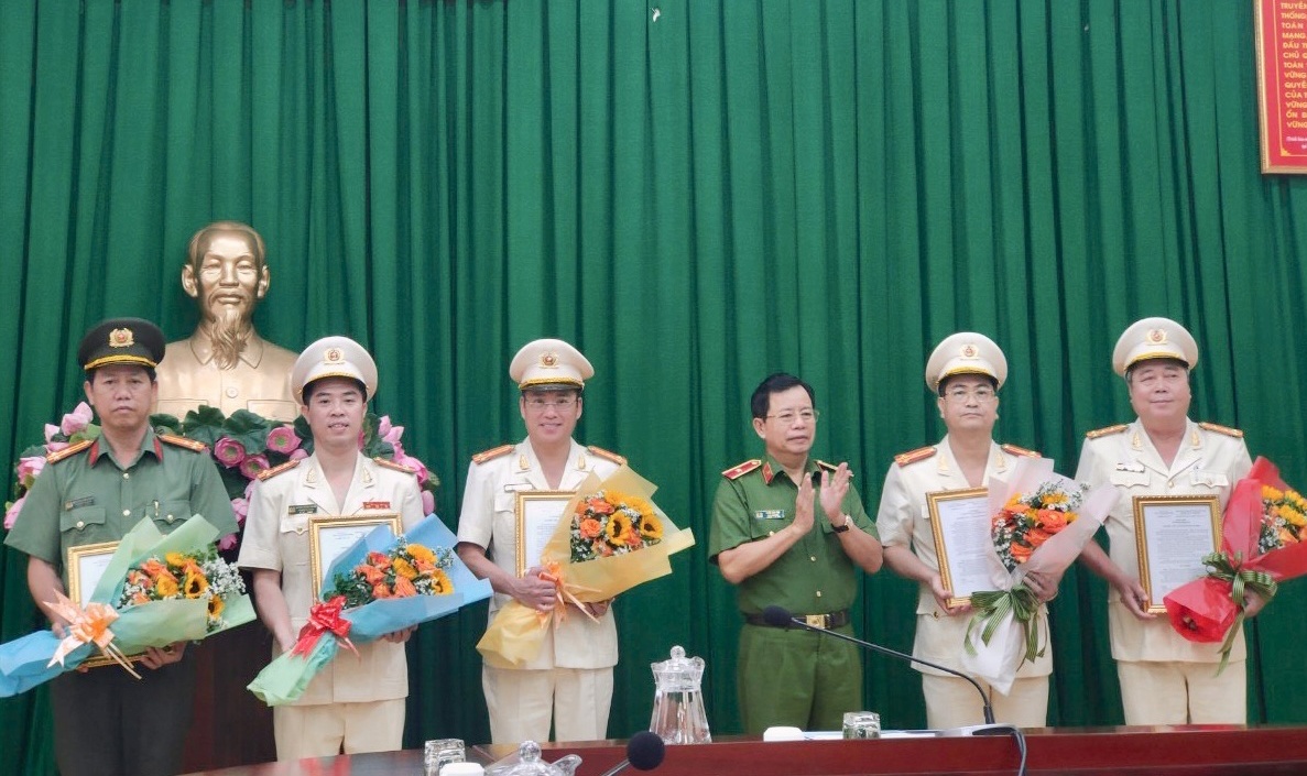 Công an TP HCM điều động, bổ nhiệm nhiều lãnh đạo chủ chốt