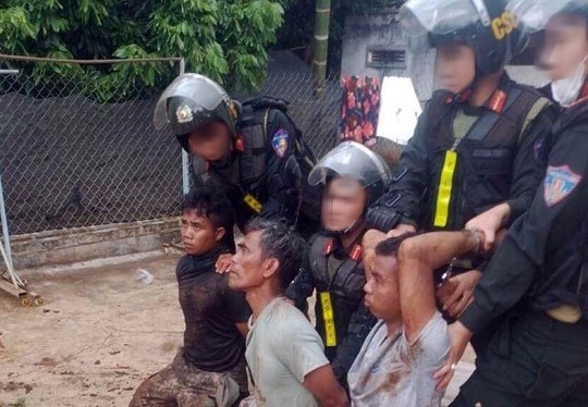 Đã bắt 45 đối tượng dùng súng tấn công trụ sở xã ở Đắk Lắk