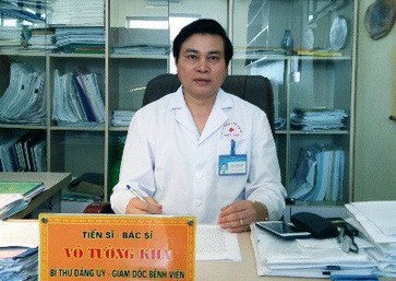 Giám đốc Bệnh viện Thể thao Việt Nam Võ Tường Kha bị cách chức về đảng