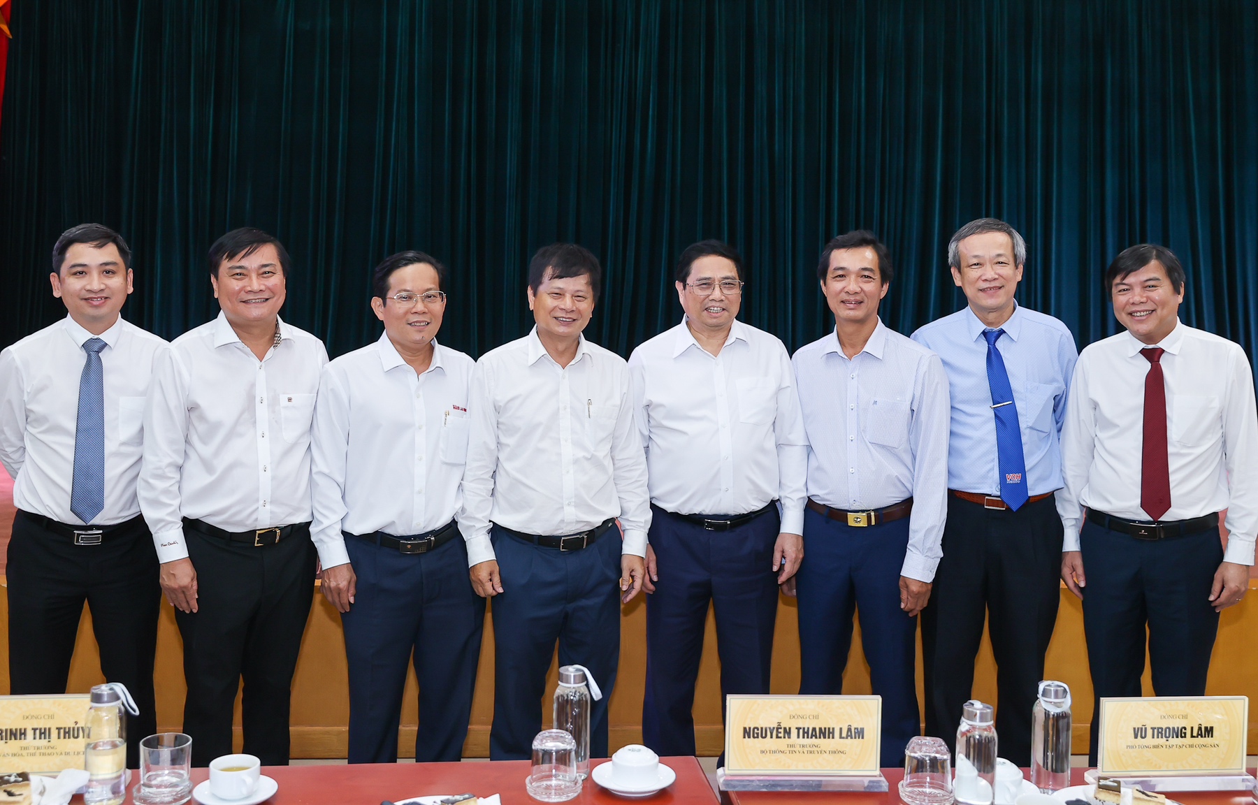 Thủ tướng Phạm Minh Chính thăm và làm việc với Hội Nhà báo Việt Nam - Ảnh 5.