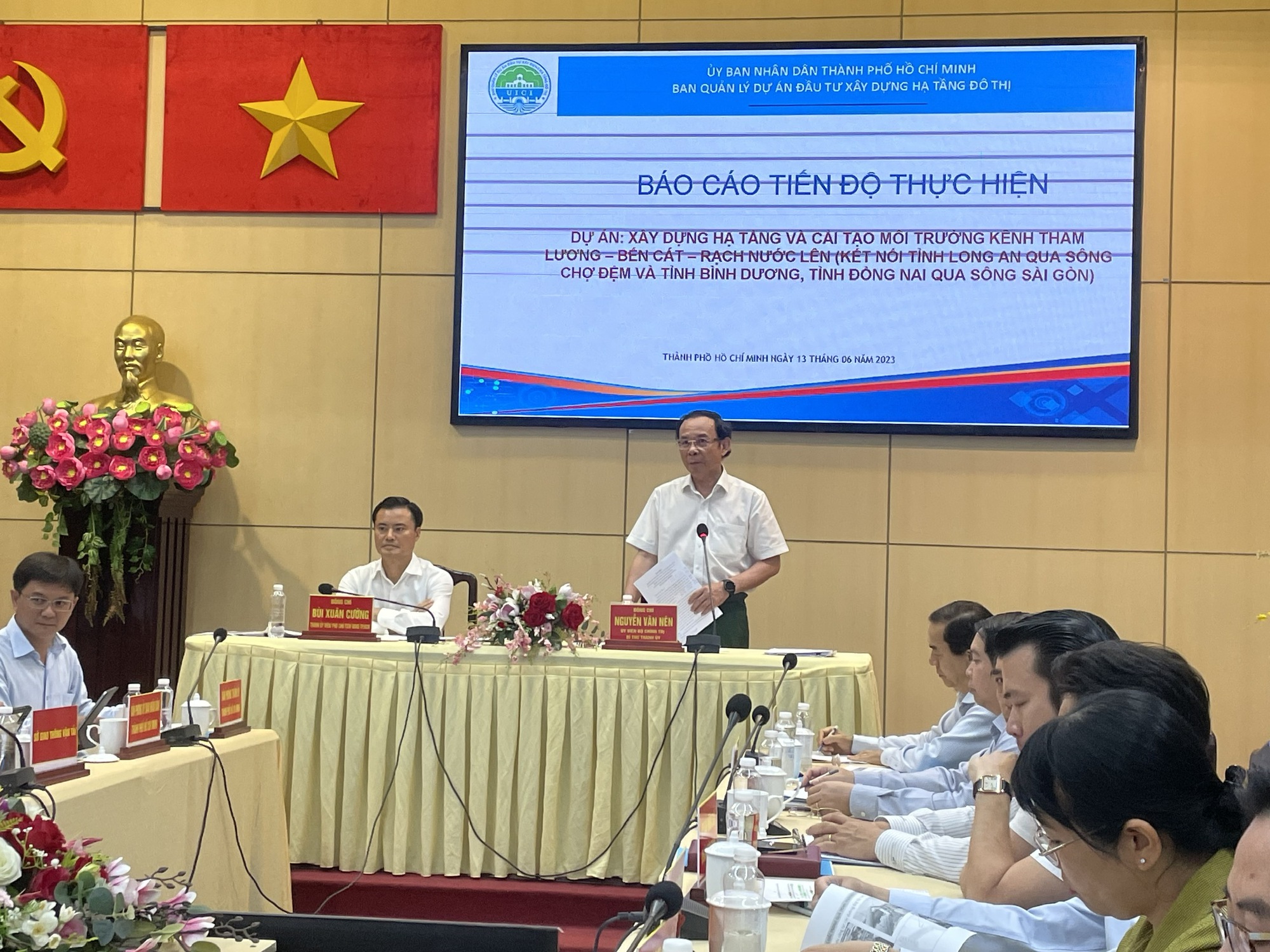 Kênh Tham Lương- Bến Cát- rạch Nước Lên: Bí thư Nguyễn Văn Nên ra yêu cầu về thời gian - Ảnh 6.