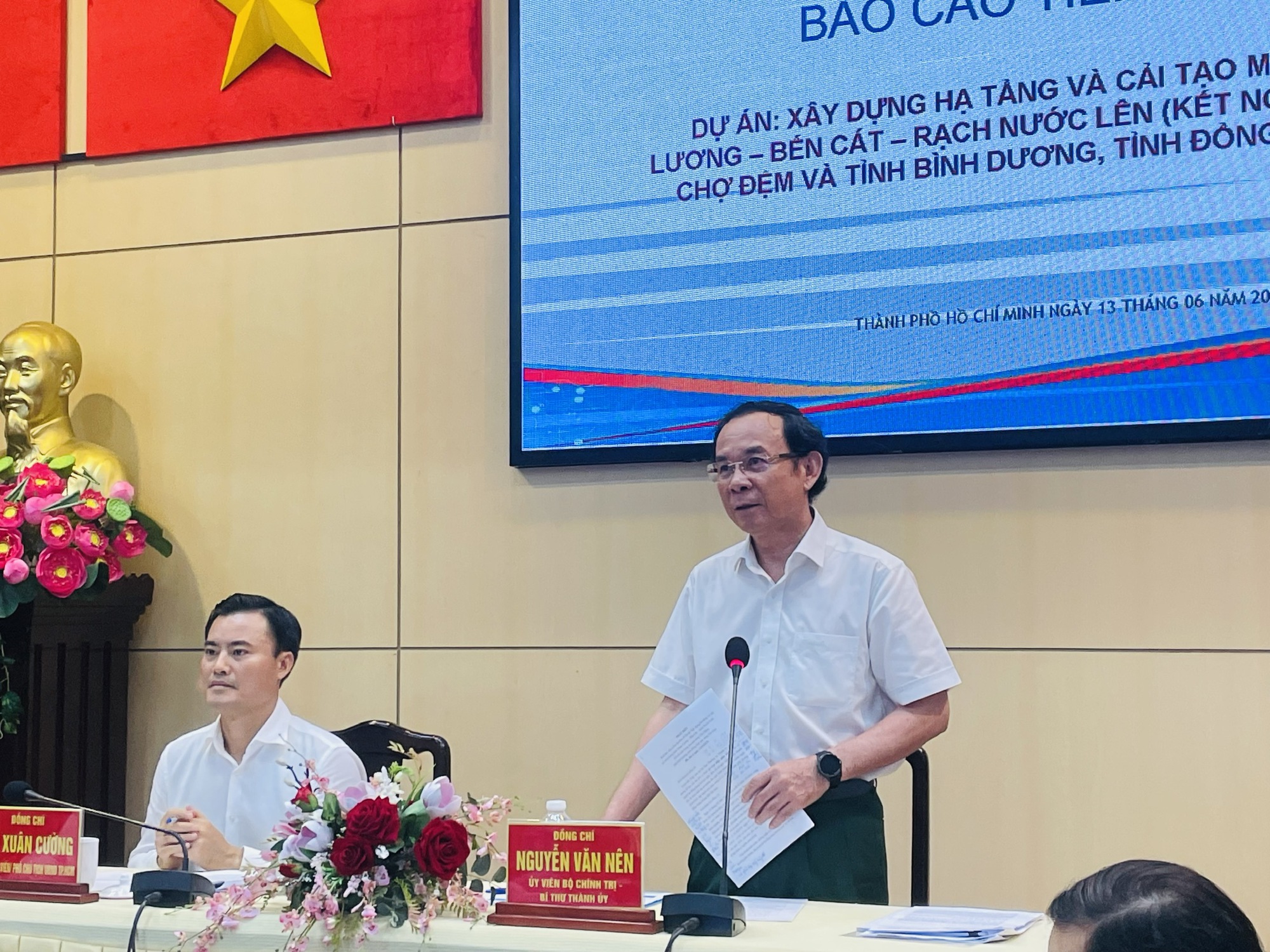 Kênh Tham Lương- Bến Cát- rạch Nước Lên: Bí thư Nguyễn Văn Nên ra yêu cầu về thời gian - Ảnh 5.
