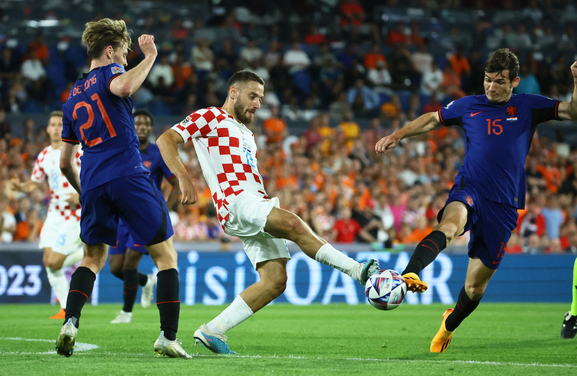 Siêu dự bị tỏa sáng, Croatia hạ Hà Lan ở bán kết Nations League
