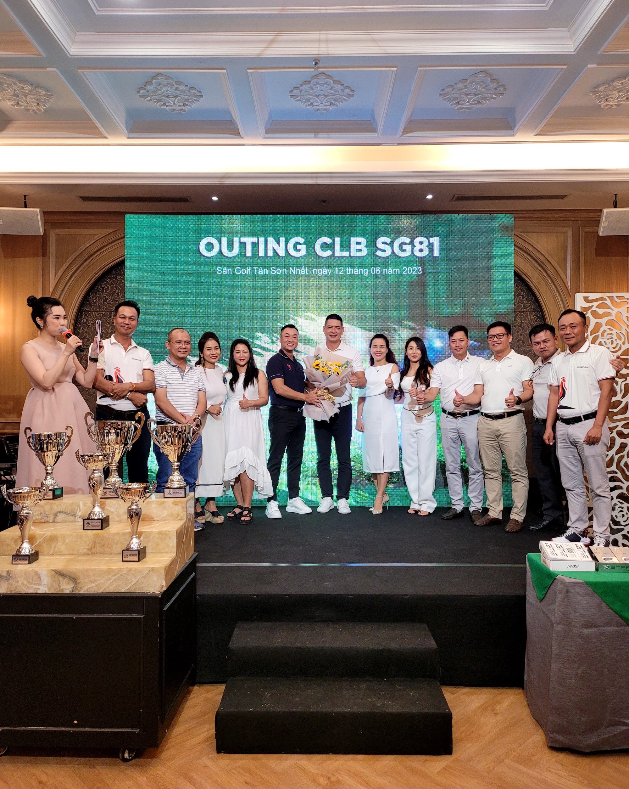 Diễn vi&ecirc;n B&igrave;nh Minh l&agrave;m Chủ tịch SG81 Golf Club - Ảnh 4.