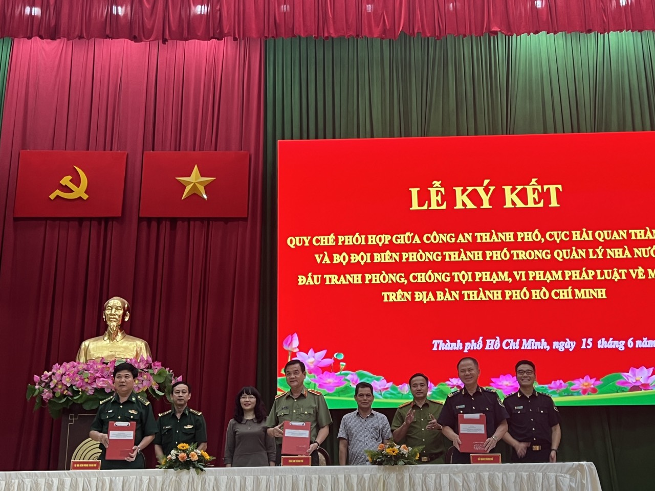 Công an TP HCM phối hợp hải quan, biên phòng để phòng chống tội phạm ma túy - Ảnh 1.
