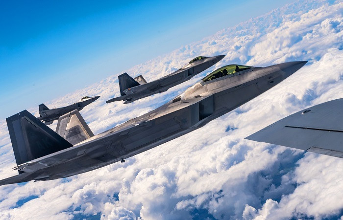 Mỹ điều F-22 tới Trung Đông vì máy bay Nga