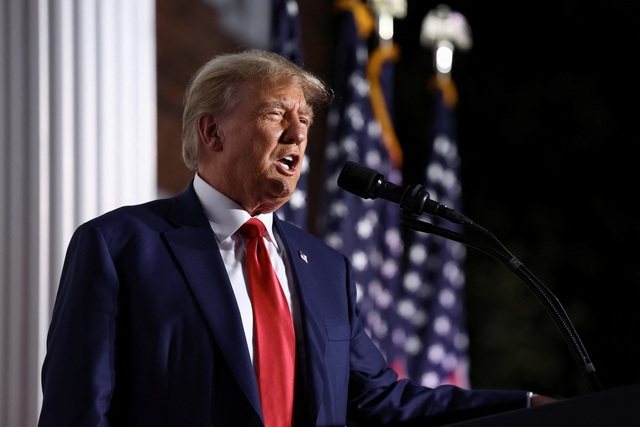 Ngay sau khi ra t&ograve;a, &ocirc;ng Trump g&acirc;y quỹ được số tiền &ldquo;khủng&rdquo; - Ảnh 2.