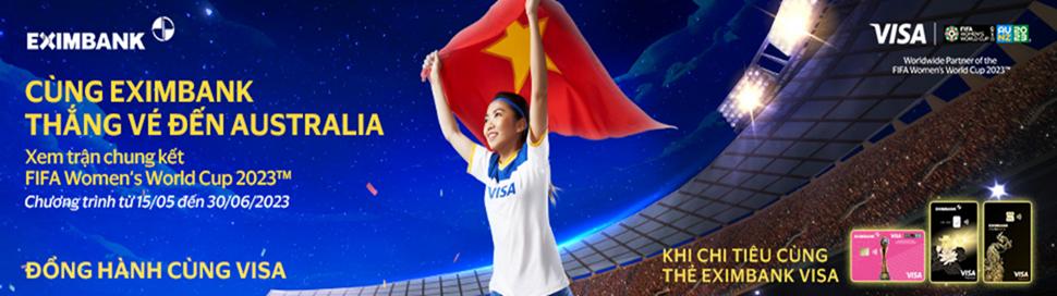 C&ugrave;ng thẻ Eximbank Visa đến &Uacute;c xem chung kết b&oacute;ng đ&aacute; nữ thế giới 2023 - Ảnh 1.