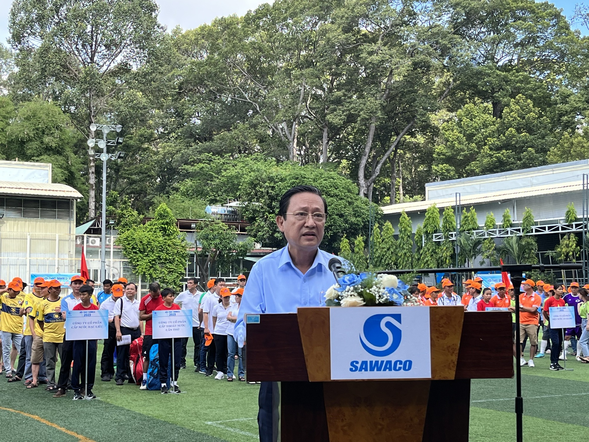 Sôi nổi hội thao chào mừng kỷ niệm 18 năm ngày thành lập SAWACO - Ảnh 2.