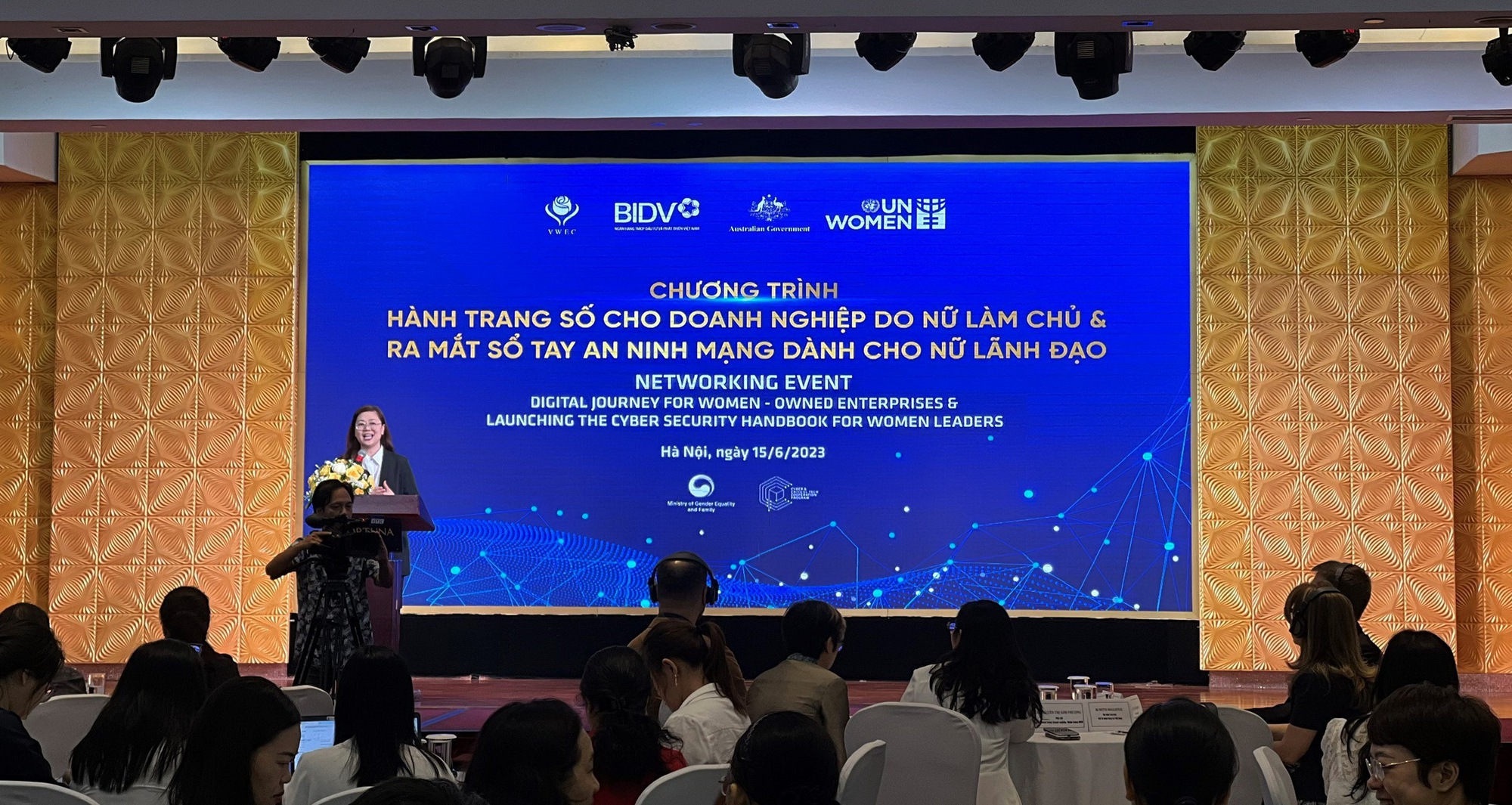BIDV phối hợp th&uacute;c đẩy chuyển đổi số, an ninh mạng cho doanh nghiệp do nữ l&agrave;m chủ - Ảnh 1.
