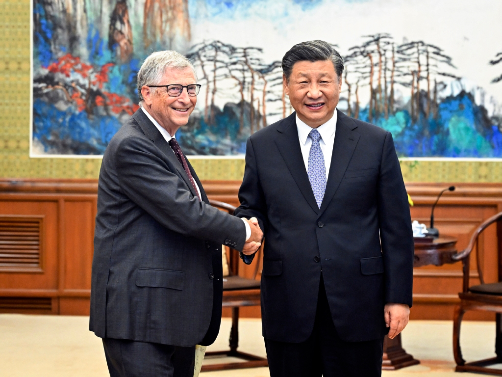 Gặp tỉ phú Bill Gates, chủ tịch Trung Quốc nhắn gì với Mỹ?
