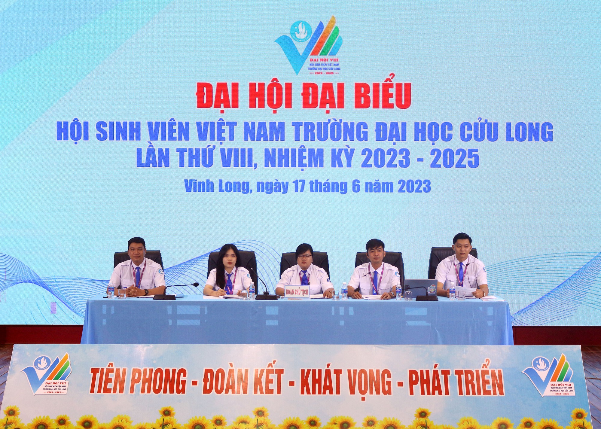 Đại hội đại biểu Hội Sinh viên Trường ĐH Cửu Long thành công tốt đẹp - Ảnh 3.