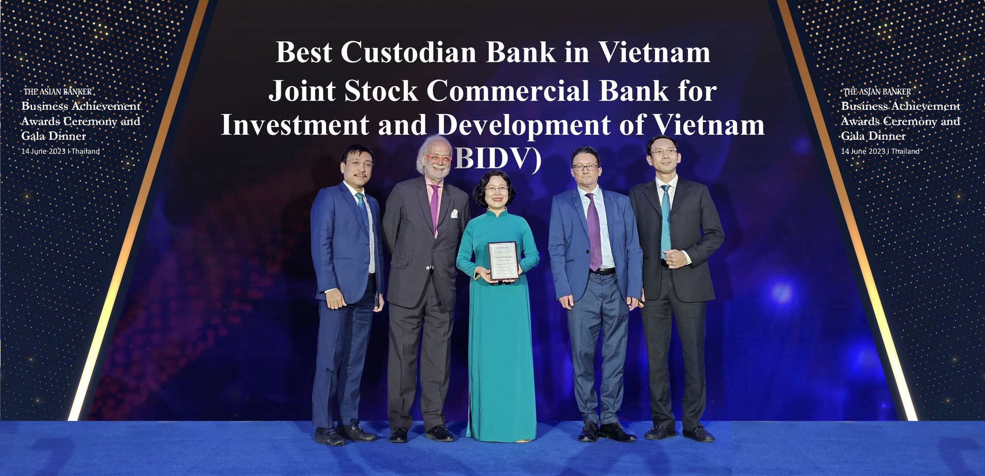 BIDV nhận giải thưởng "Ngân hàng Lưu ký - Giám sát tốt nhất Việt Nam" lần thứ 3 liên tiếp