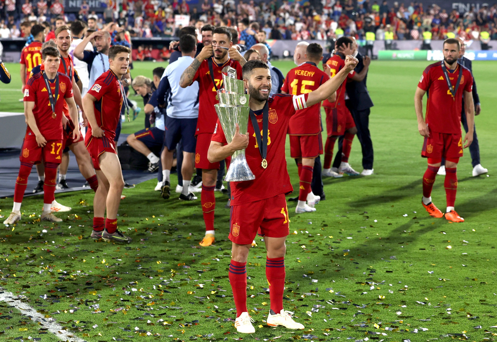 Hạ Croatia ở loạt 11 m, T&acirc;y Ban Nha v&ocirc; địch Nations League 2023 - Ảnh 14.