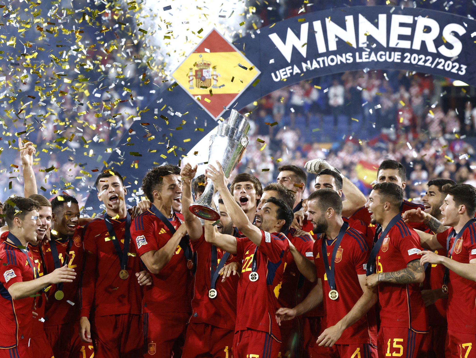 Hạ Croatia ở loạt 11 m, T&acirc;y Ban Nha v&ocirc; địch Nations League 2023 - Ảnh 15.