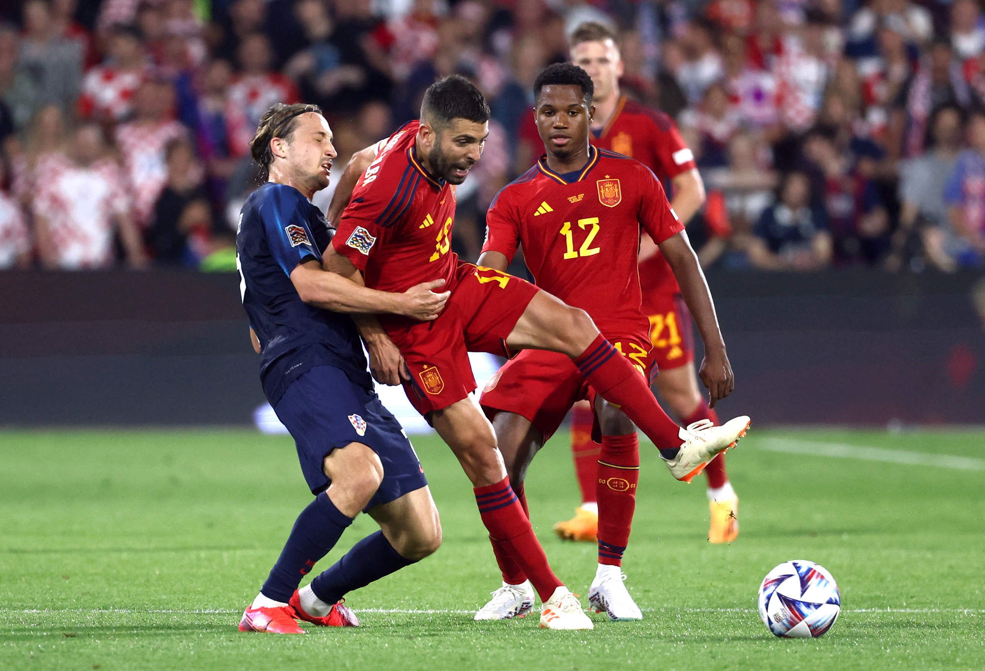 Hạ Croatia ở loạt 11 m, T&acirc;y Ban Nha v&ocirc; địch Nations League 2023 - Ảnh 5.