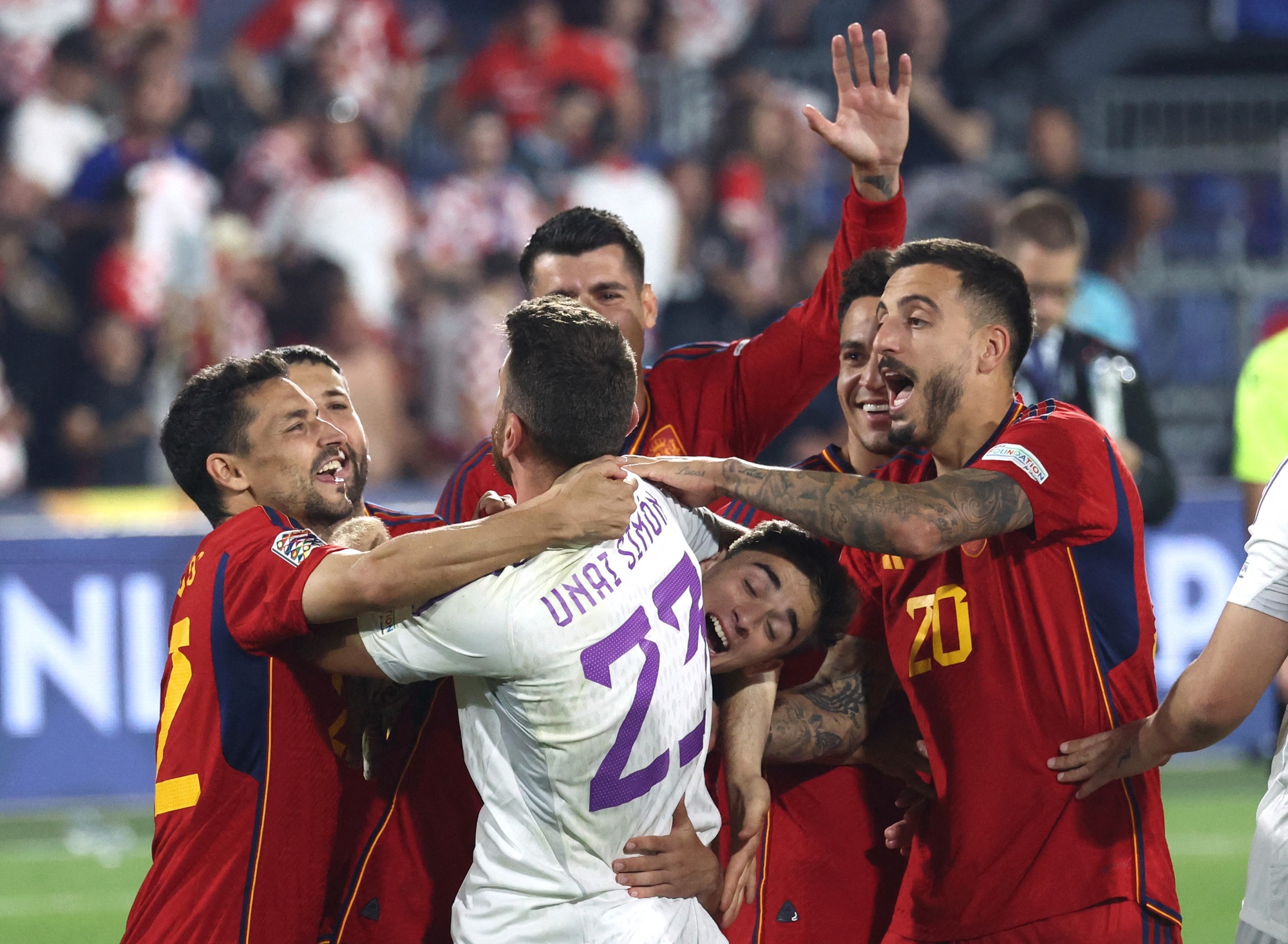 Hạ Croatia ở loạt 11 m, T&acirc;y Ban Nha v&ocirc; địch Nations League 2023 - Ảnh 10.