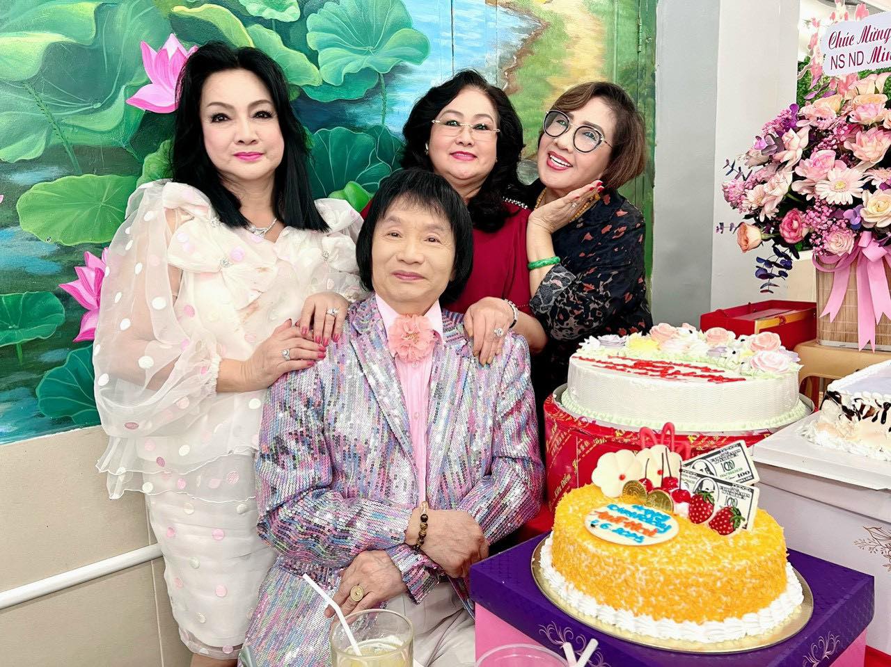 NSND Lệ Thủy mừng thọ Kh&ocirc;i Nguy&ecirc;n vọng cổ - NSND Minh Vương - Ảnh 2.