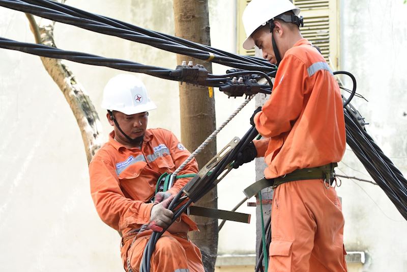 Chỉ có một khu vực ở Hà Nội bị cắt điện ngày 10-6