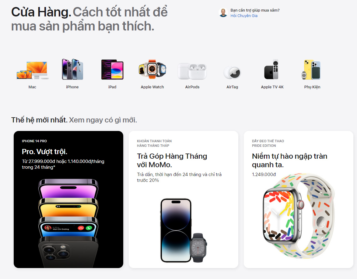 Người dùng MXH Việt Nam trải nghiệm ra sao với Apple Store?