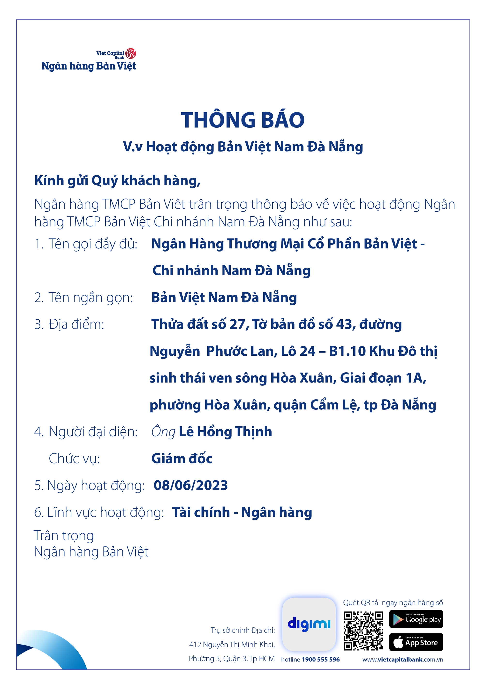 Khai trương hoạt động Bản Việt Nam Đà Nẵng - Ảnh 1.
