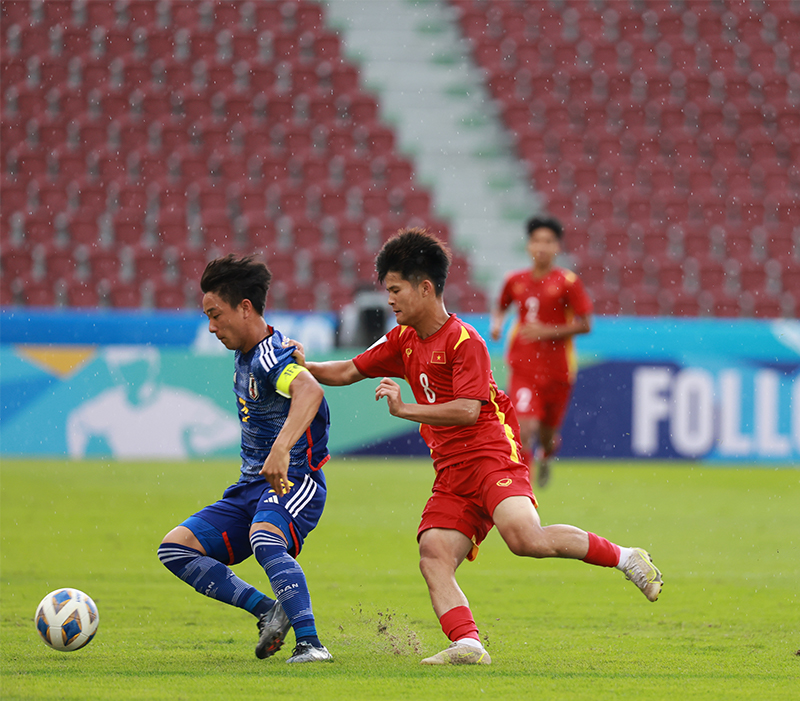 U17 Asian Cup: Thua đậm Nhật Bản, U17 Việt Nam c&ograve;n &iacute;t cơ hội đi tiếp - Ảnh 3.