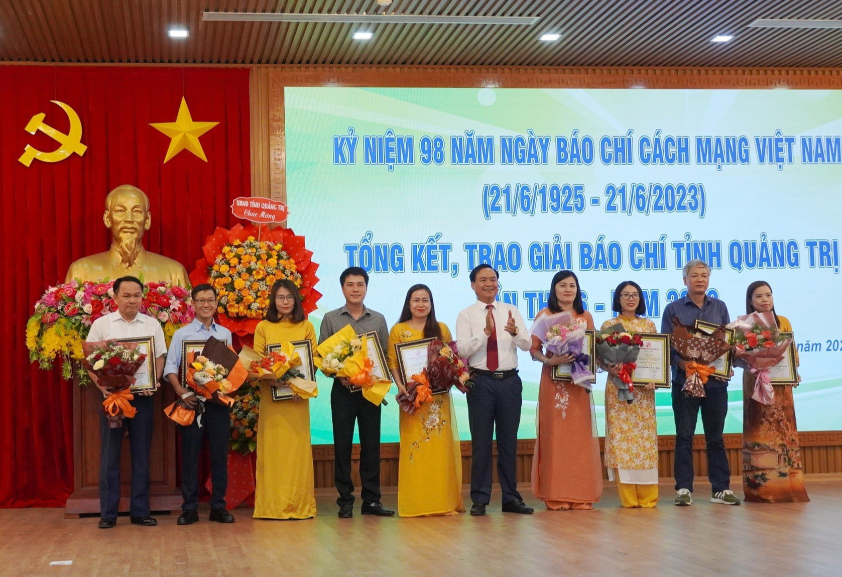 Báo Người Lao Động đoạt giải A Giải Báo chí tỉnh Quảng Trị