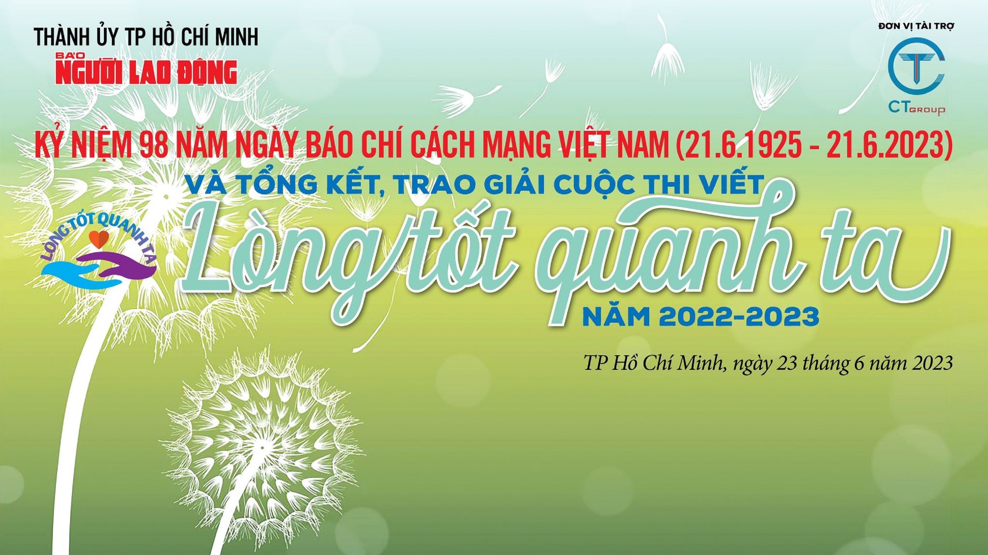 Cuộc thi viết L&ograve;ng tốt quanh ta: 40 triệu đồng cho b&agrave;i đoạt giải Đặc biệt - Ảnh 1.