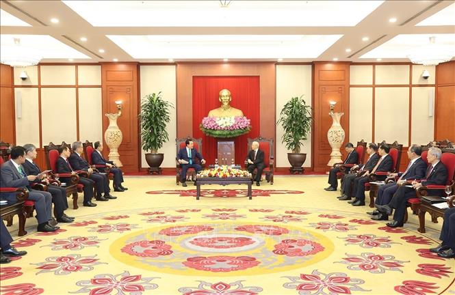Tổng Bí thư: Quan hệ Việt-Hàn được thử thách qua thời gian, sẽ ngày càng tốt đẹp - Ảnh 7.