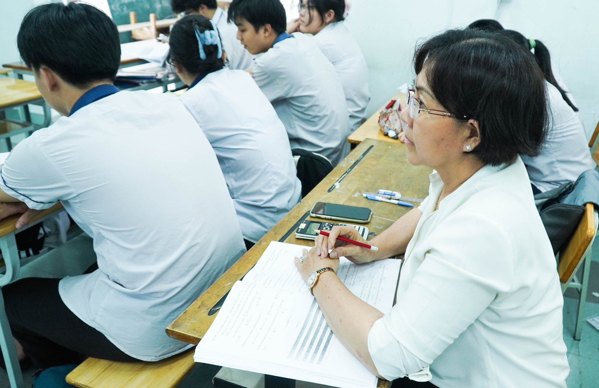Th&iacute; sinh U70 quyết t&acirc;m thi tốt nghiệp THPT - Ảnh 6.