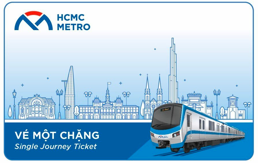 Trụ sở UBND TP HCM, chợ Bến Thành... xuất hiện trên thẻ đi tàu metro
