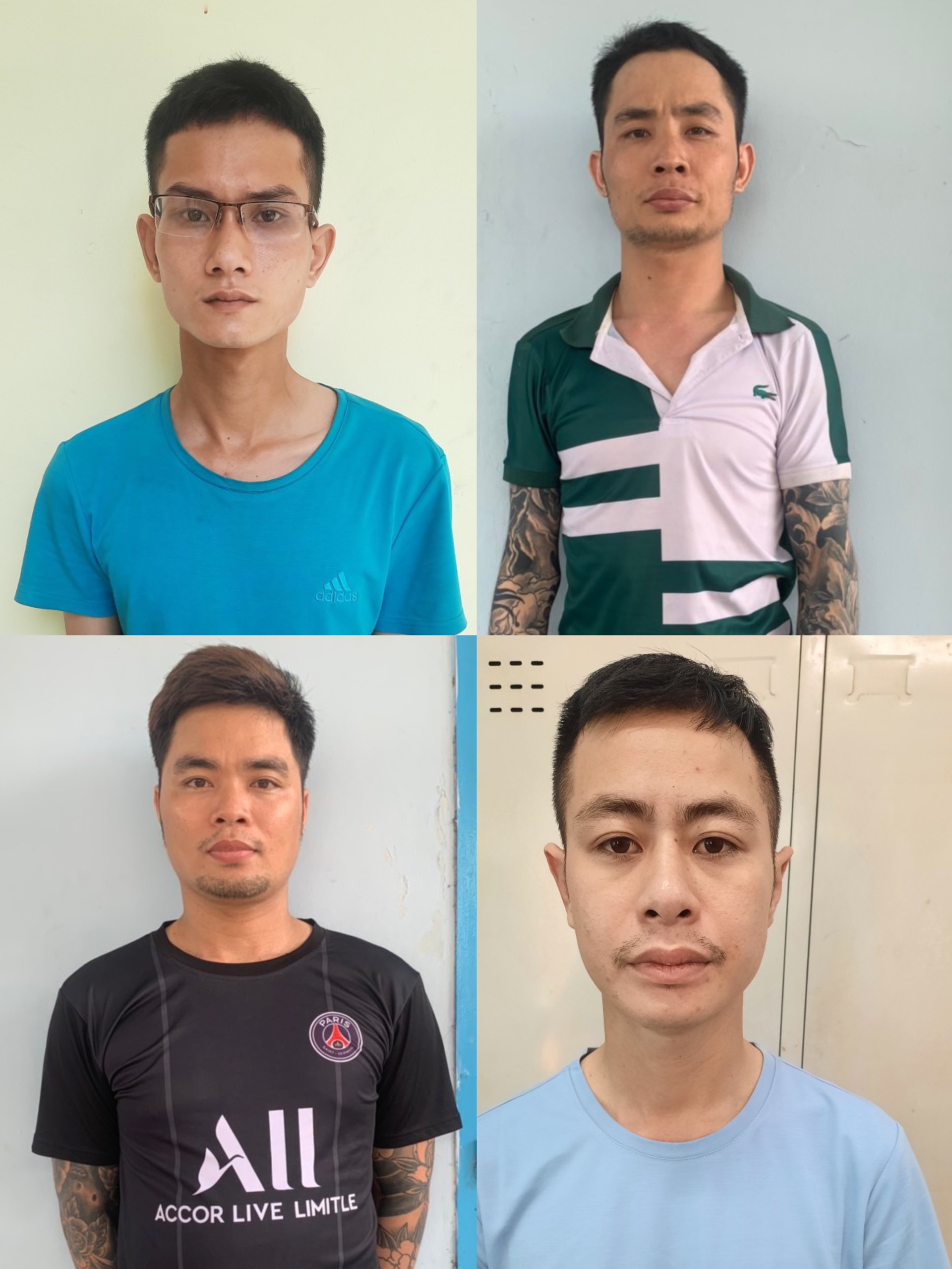 Công an TP Thủ Đức tạm giữ 4 người cho vay lãi nặng - Ảnh 1.