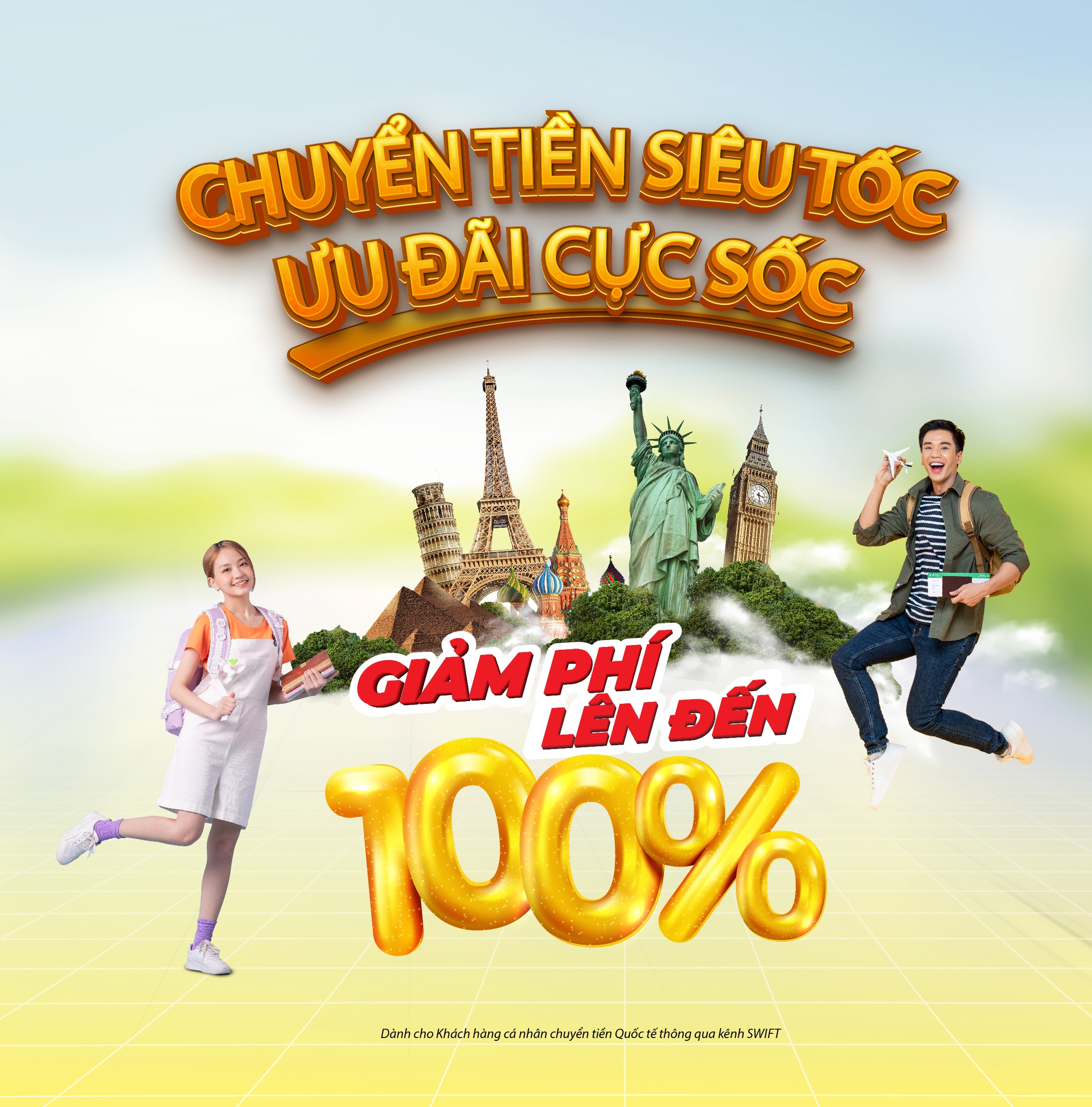 Thứ Tư vui vẻ, miễn phí chuyển tiền quốc tế lên đến 100% tại HDBank - Ảnh 1.