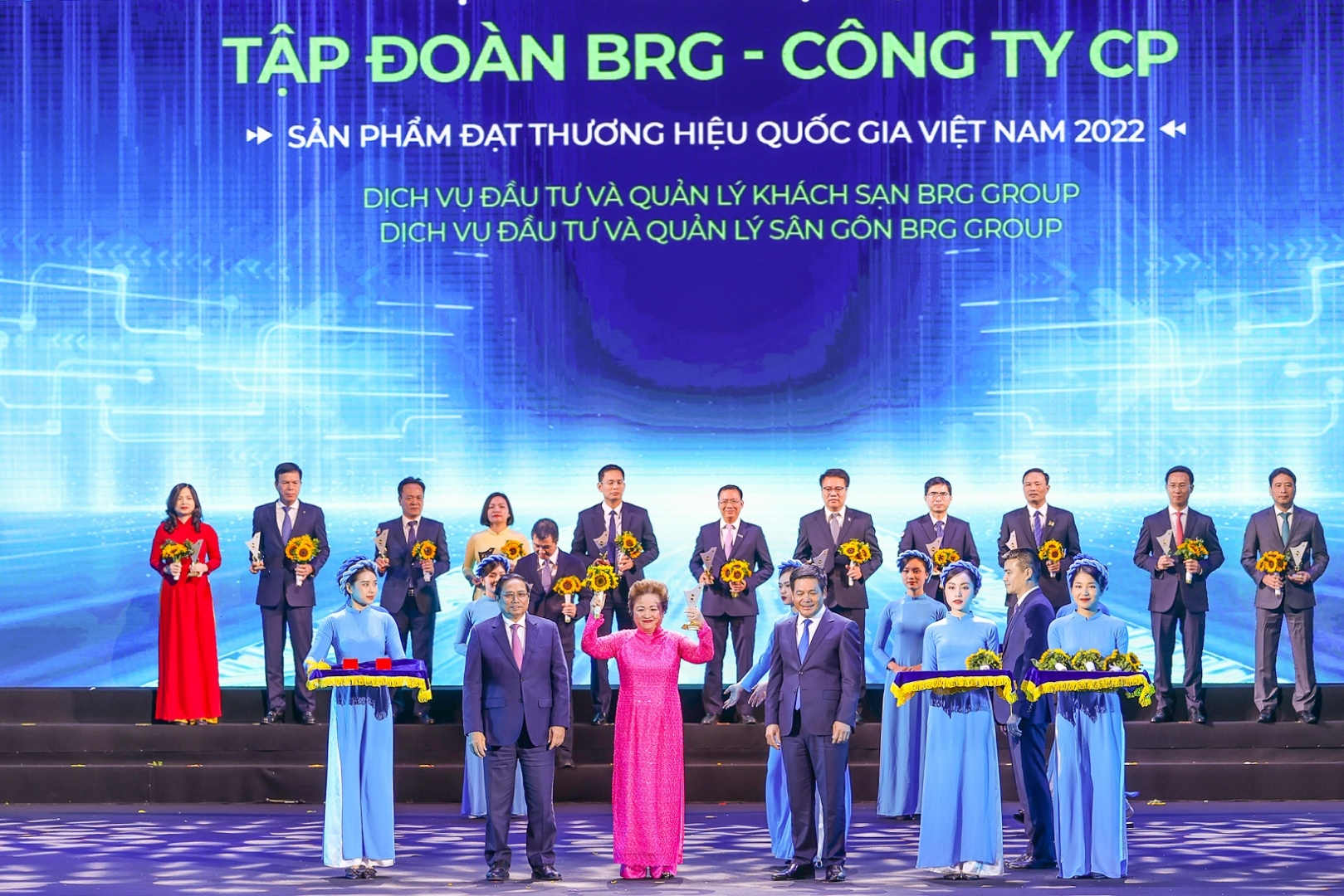 Nhiều thương hiệu thuộc Tập đoàn BRG được vinh danh "Thương hiệu Quốc gia 2022"