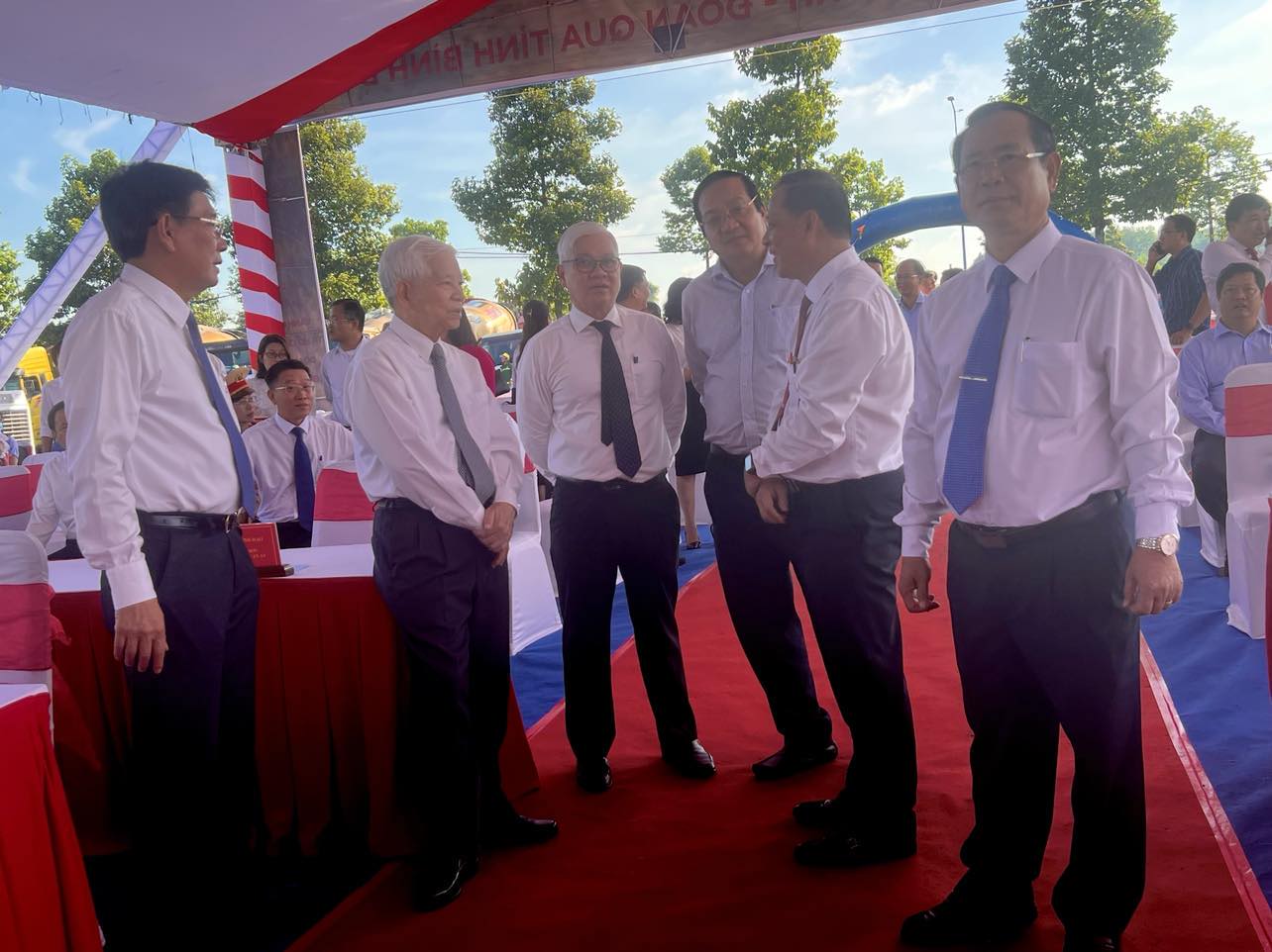 H&igrave;nh ảnh B&igrave;nh Dương tiến h&agrave;nh động thổ dự &aacute;n V&agrave;nh đai 3 - Ảnh 6.