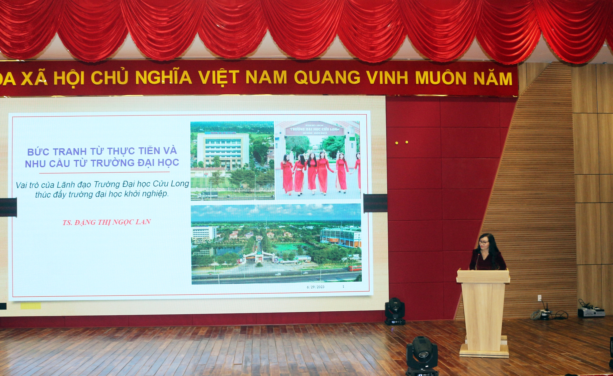 Một hội thảo ph&ugrave; hợp xu hướng quốc tế diễn ra tại Trường ĐH Cửu Long - Ảnh 2.