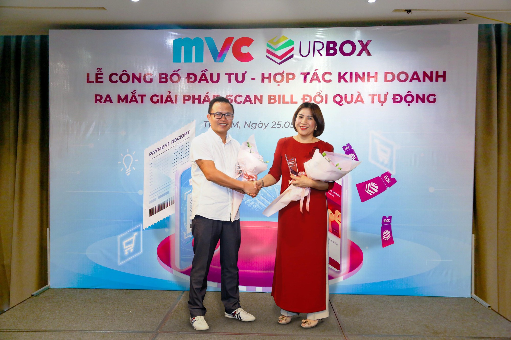 MVC và UrBox hợp tác thúc đẩy giải pháp scan bill đổi quà tự động