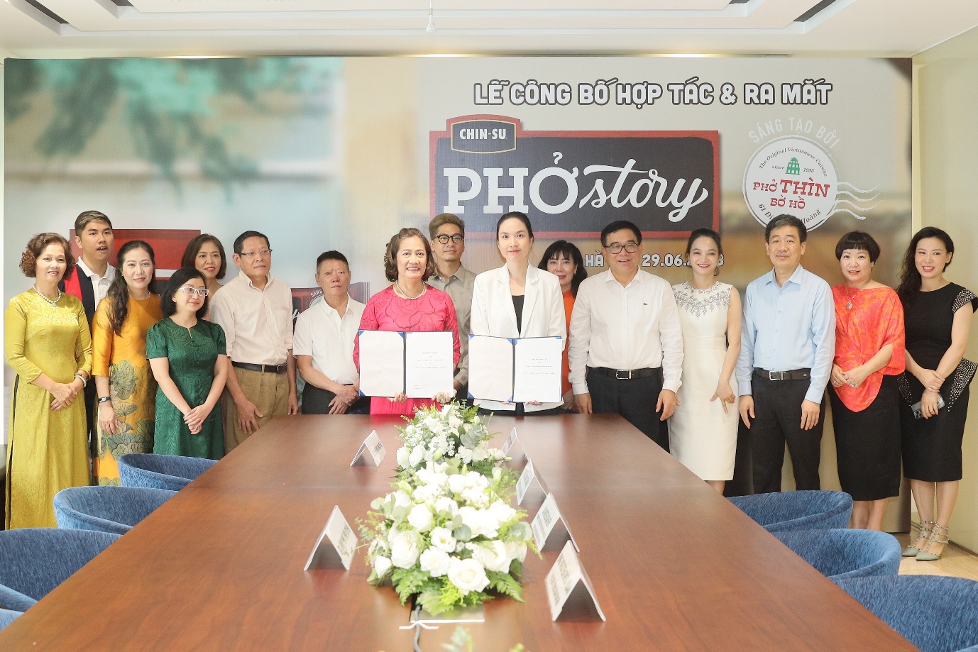 Chin-su và Phở Thìn Bờ Hồ hợp tác ra mắt sản phẩm mới