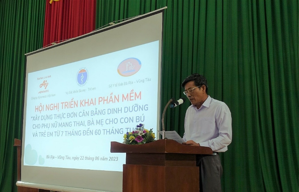 Triển khai chương trình Dinh dưỡng Bà mẹ và Trẻ em tại Bà Rịa - Vũng Tàu - Ảnh 1.