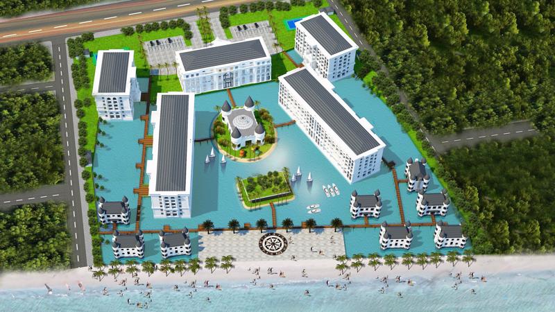 Hoang t&agrave;n tổ hợp si&ecirc;u l&acirc;u đ&agrave;i d&aacute;t v&agrave;ng của đại gia Đường bia ở Quảng Nam - Ảnh 3.