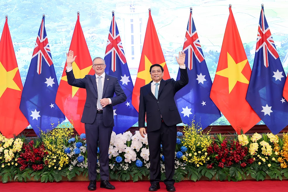 Thủ tướng Anthony Albanese c&ocirc;ng bố khoản hỗ trợ 105 triệu đ&ocirc; la &Uacute;c cho Việt Nam - Ảnh 1.