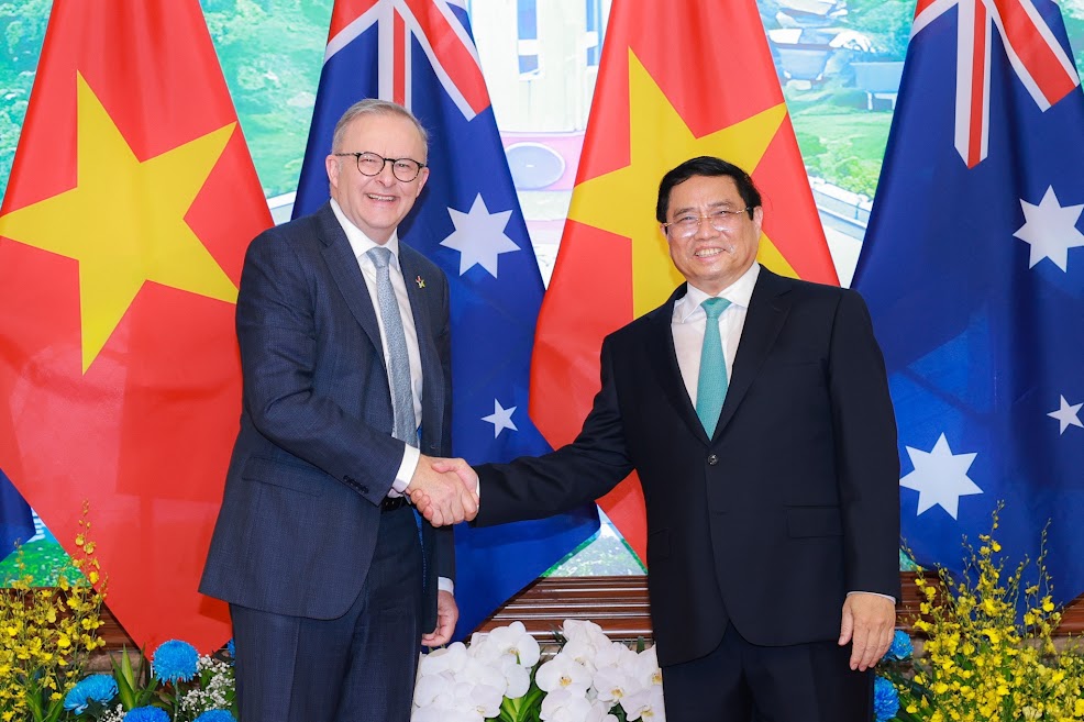 Thủ tướng Anthony Albanese công bố khoản hỗ trợ 105 triệu đô la Úc cho Việt Nam