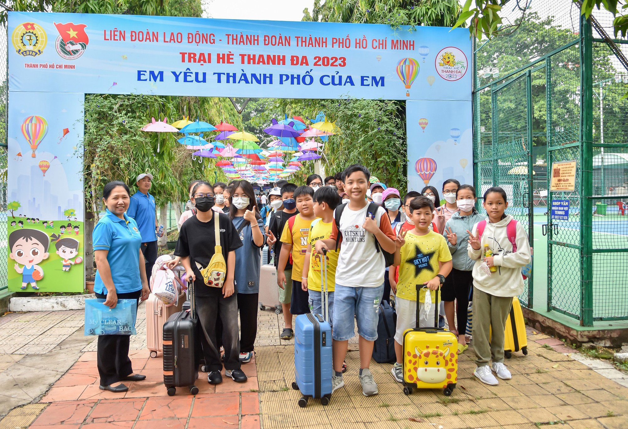 Sân chơi hè cho con CNVC-LĐ