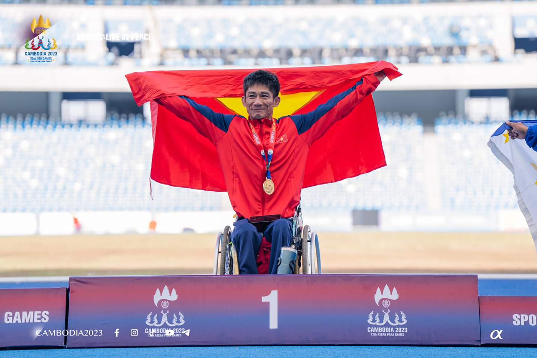 Trịnh Công Luận: 30 năm thi đấu, giành vàng Para Games